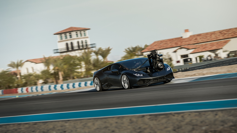 Illustration for article titled This Lamborghini Huracan May Be The World's Fastest Camera Car